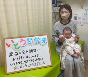 pic002_20260508 「いつもリラックスできる時間をありがとうございます!」 女性 産後の全身調整